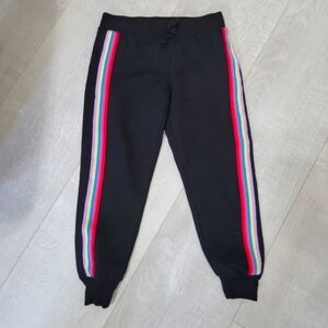 Love Republic Black Sweat Pants With Colored Stripes On The Sides Size M 5/6